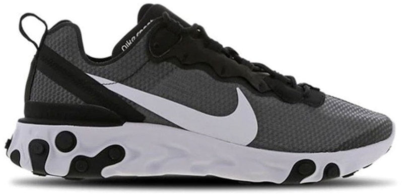 Nike React Element 55 SE Black White