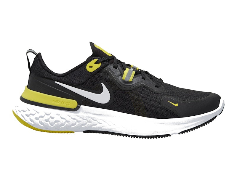 Nike React Miler Black Yellow