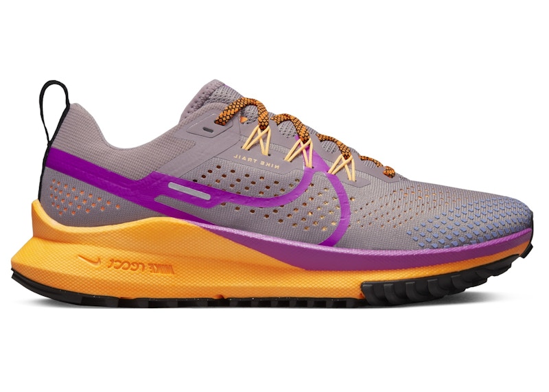 Nike React Pegasus Trail 4 Purple Smoke Total Orange Peach Cream Vivid Purple (Women's)