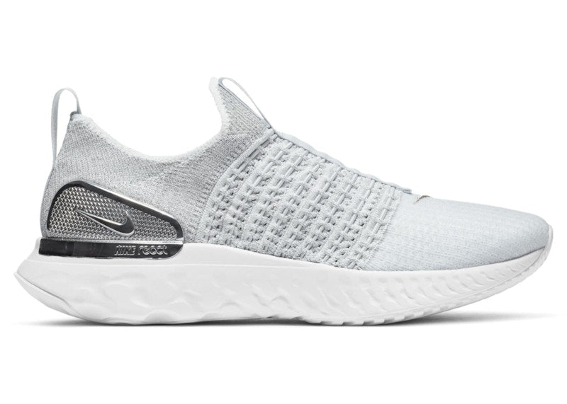 Nike React Phantom Run Flyknit Premium Pure Platinum White (Women's)