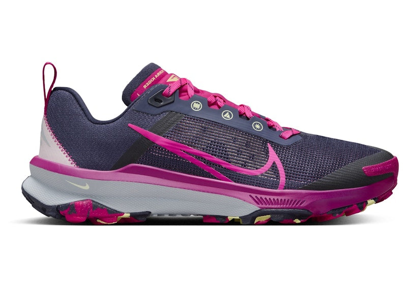 Nike React Terra Kiger 9 Purple Ink Platinum Violet Luminous Green Fierce Pink (Women's)