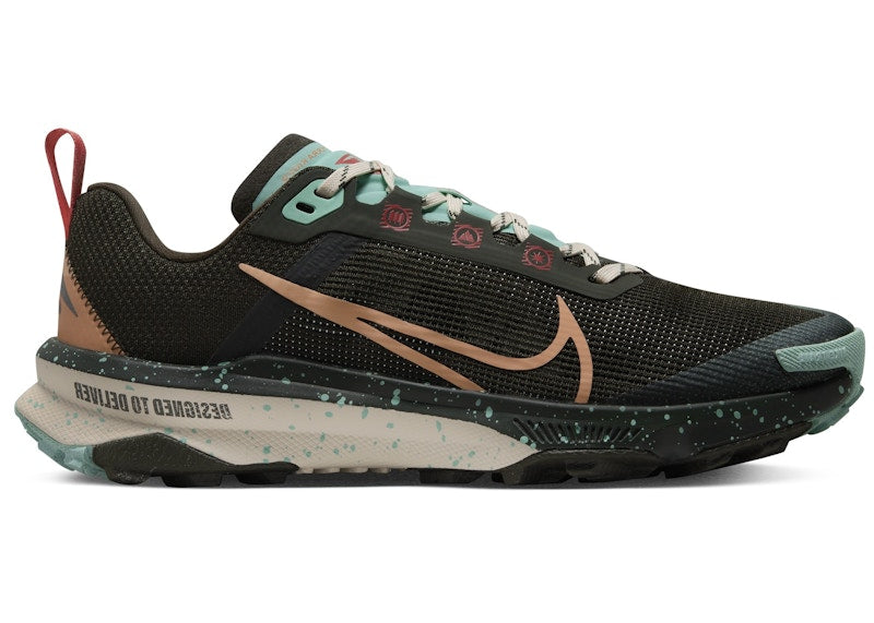 Nike React Terra Kiger 9 Sequoia Emerald Rise Guava Ice Amber Brown (Women's)