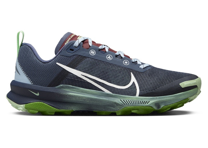 Nike React Terra Kiger 9 Thunder Blue Vapor Green Light Armory Blue Summit White (Women's)