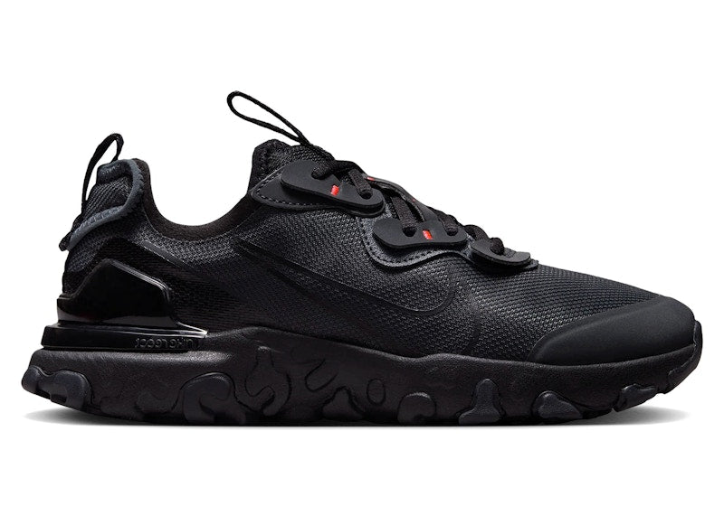 Nike React Vision Black Bright Crimson (GS)