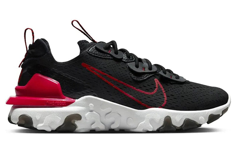 Nike React Vision Black University Red
