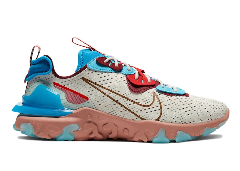 Nike React Vision Light Bone Terra Blush Photo Blue