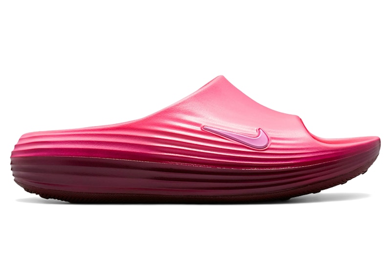 Nike ReactX Rejuven8 Slide Pink Spell Bordeaux (Women's)