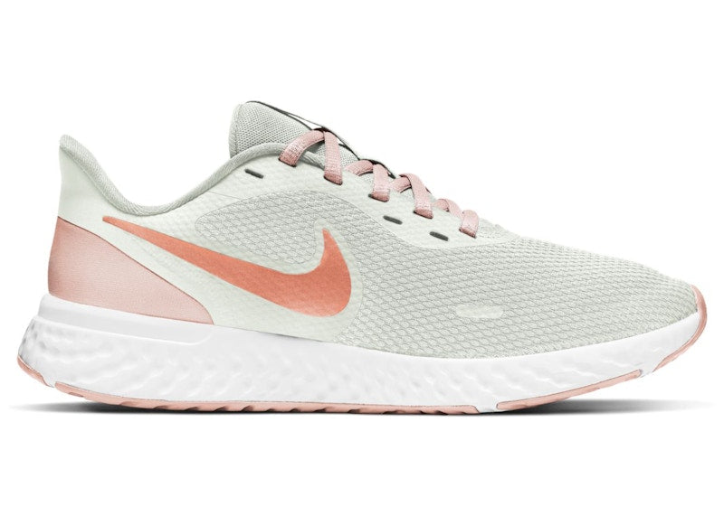 Nike Revolution 5 White Orange Pearl (Women's) (Wide)