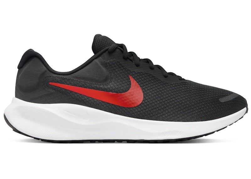 Nike Revolution 7 Black White University Red