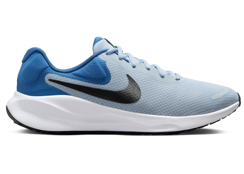 Nike Revolution 7 Light Armory Blue Star Blue Green Strike Black