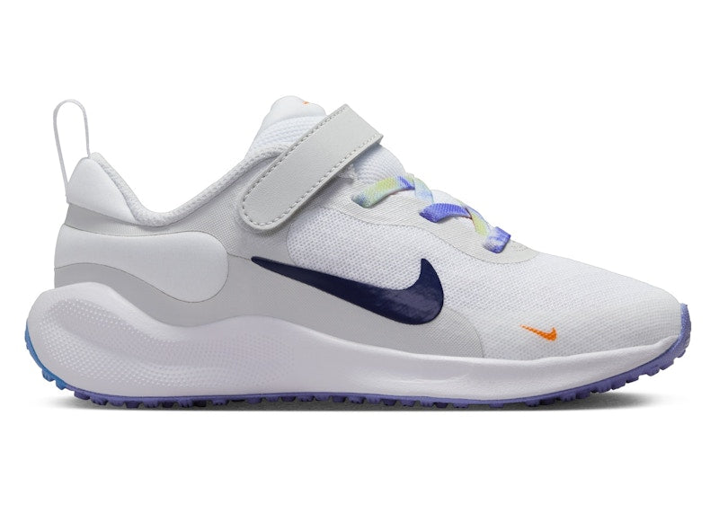 Nike Revolution 7 Next Nature SE White Photon Dust Vapor Green Midnight Navy (PS)