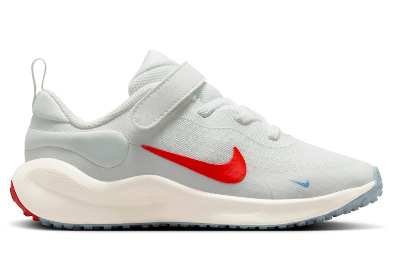 Nike Revolution 7 Summit White Sail Psychic Blue Picante Red (PS)