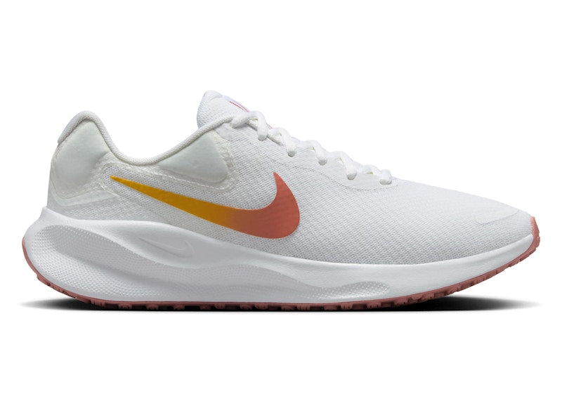 Nike Revolution 7 White University Gold Magic Ember (Women's)