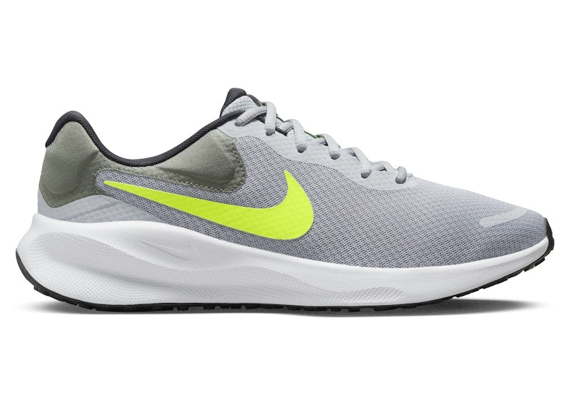 Nike Revolution 7 Wolf Grey Smoke Grey Black Volt