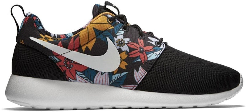 Nike Roshe Run Black Floral Aloha (GS)