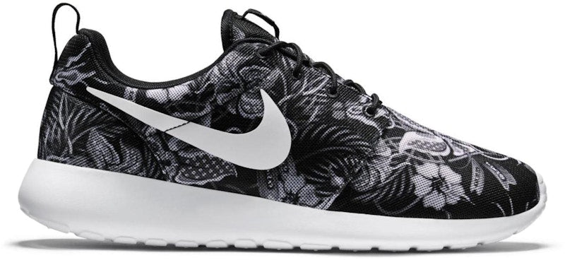 Nike Roshe Run Floral Print Black