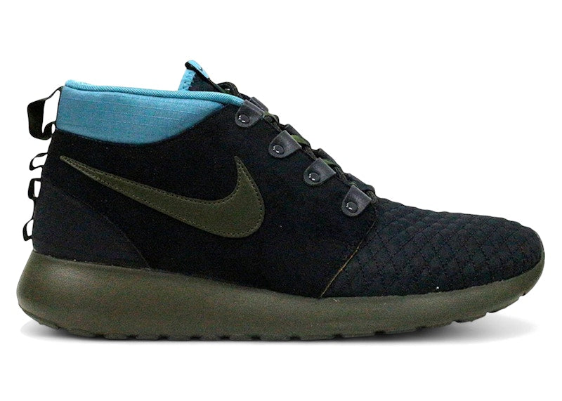 Nike Roshe Run Sneakerboot Black Mineral Teal