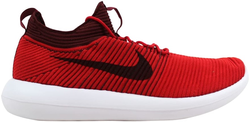 Nike Roshe Two 2 Flyknit V2 University Red/Dark Team Red