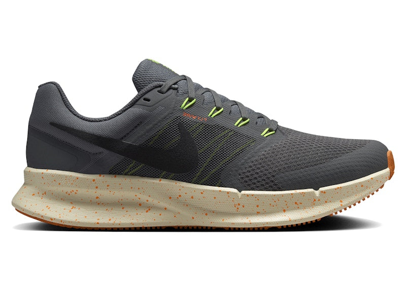 Nike Run Swift 3 Iron Grey Total Orange Volt Black