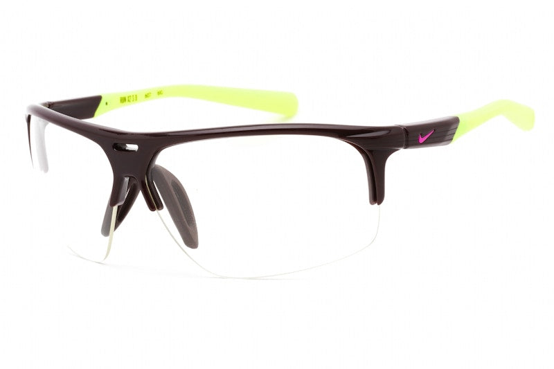 Nike Run X2 Sunglasses Deep Burgundy/Volt (D-607)