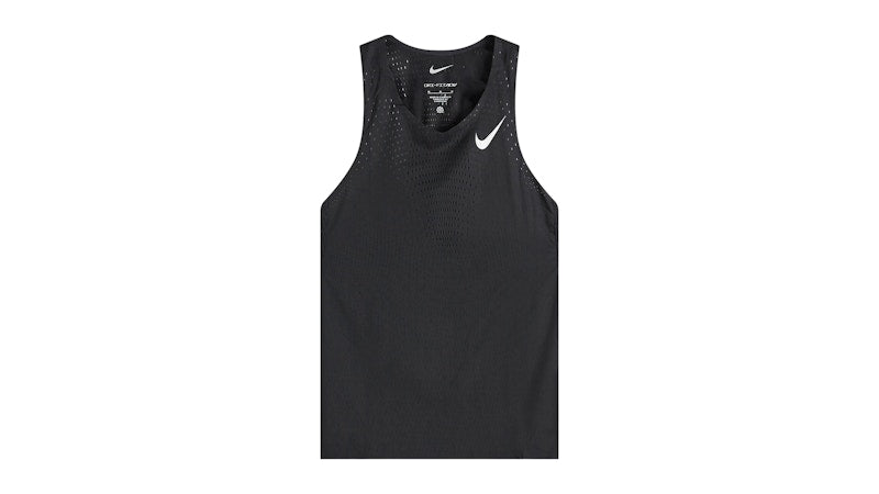 Nike Running Aeroswift Singlet Tank Black/Summit White