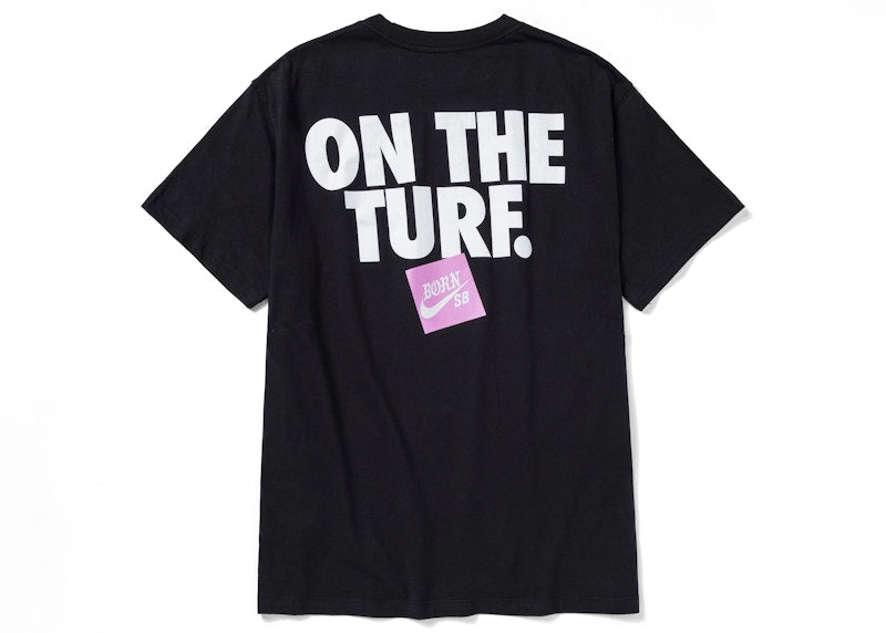 Nike SB Born X Raised On The Turf Tee Black