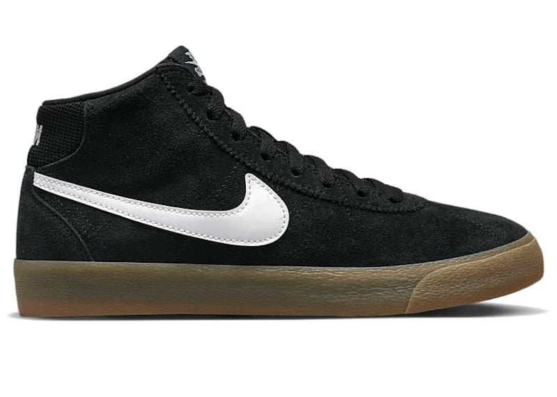 Nike SB Bruin High Black White Gum (Women's)
