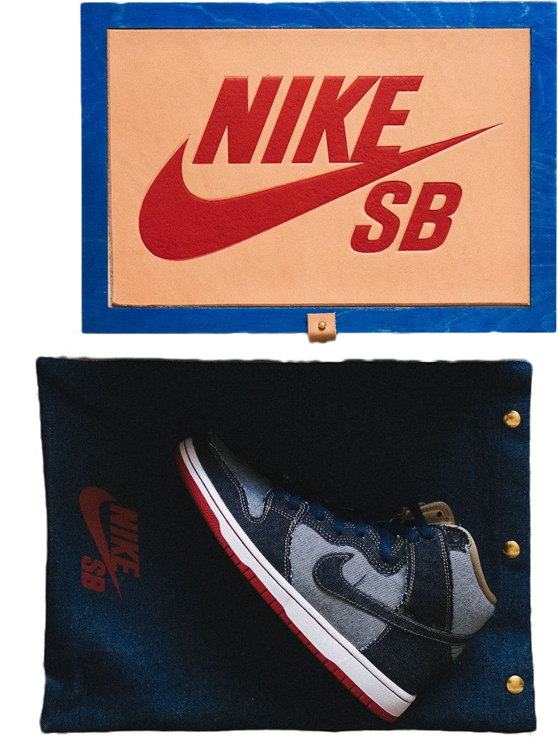 Nike SB Dunk High Reese Forbes Denim Friends and Family (Special Box)