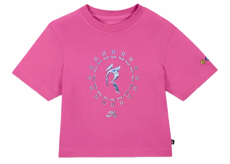 Nike SB Girls' Rayssa Leal Boxy Tee Pink