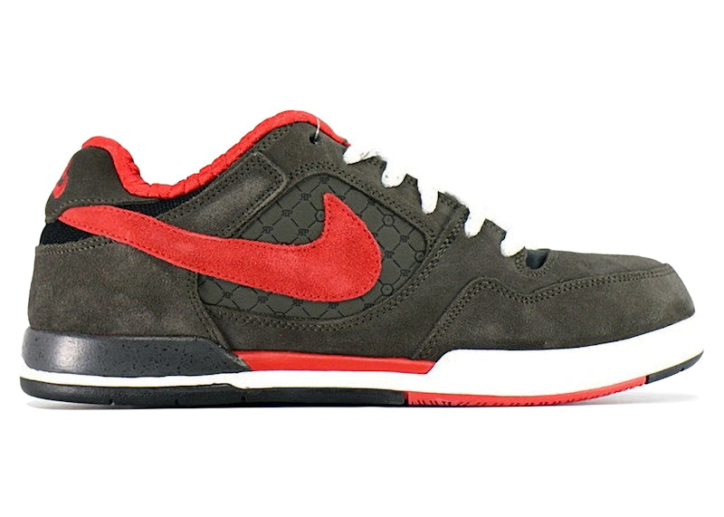 Nike SB Paul Rodriguez 2 Newsprint Sport Red