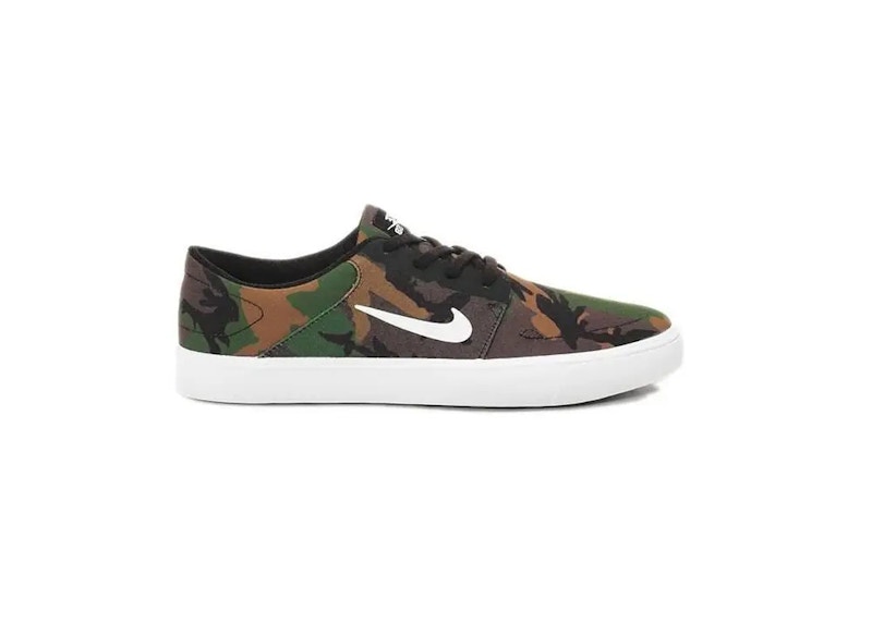 Nike SB Portmore Canvas Woodland Camo