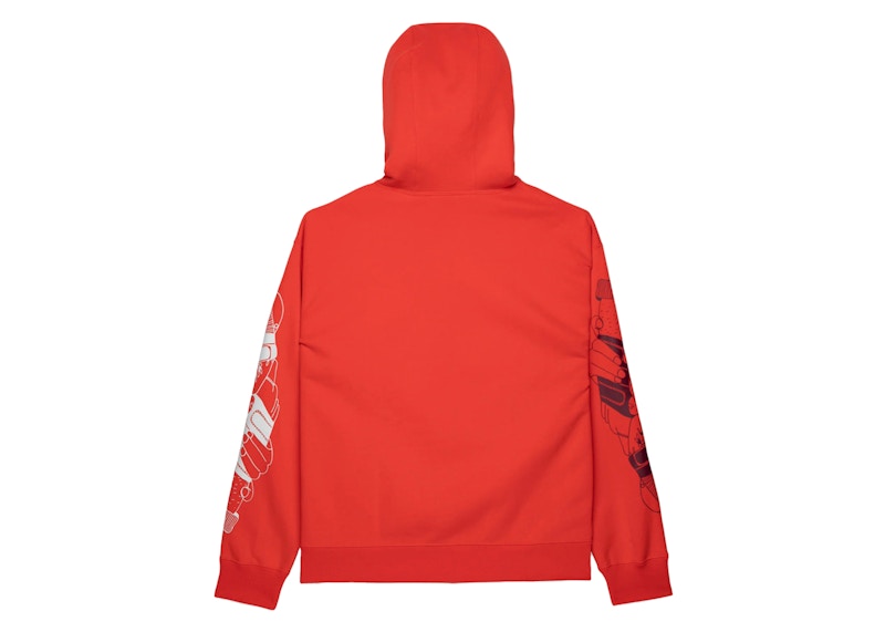 Nike SB Skate Like A Girl Fleece Hoodie Light Crimson/Dark Beetroot
