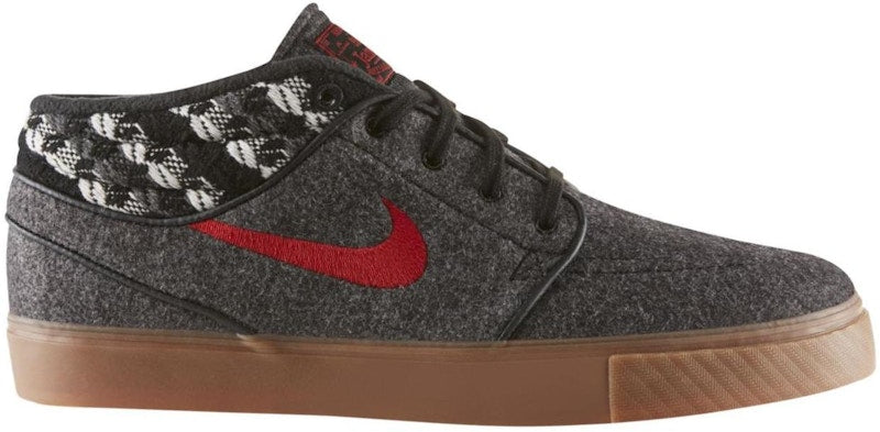 Nike SB Stefan Janoski Mid Warmth Black Red
