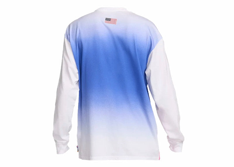 Nike SB Team USA Olympics L/S Federation Skate Tee White/White