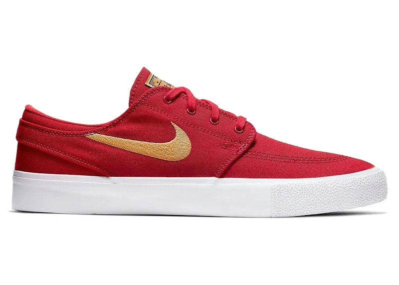 Nike SB Zoom Stefan Janoski Canvas RM University Red Club Gold