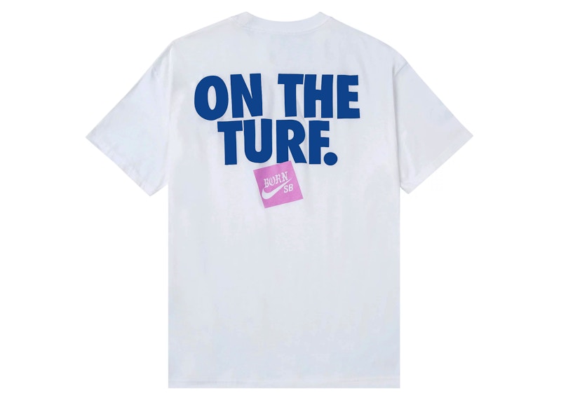 Nike SB x Born Raised On The Turf Tee White/Blue
