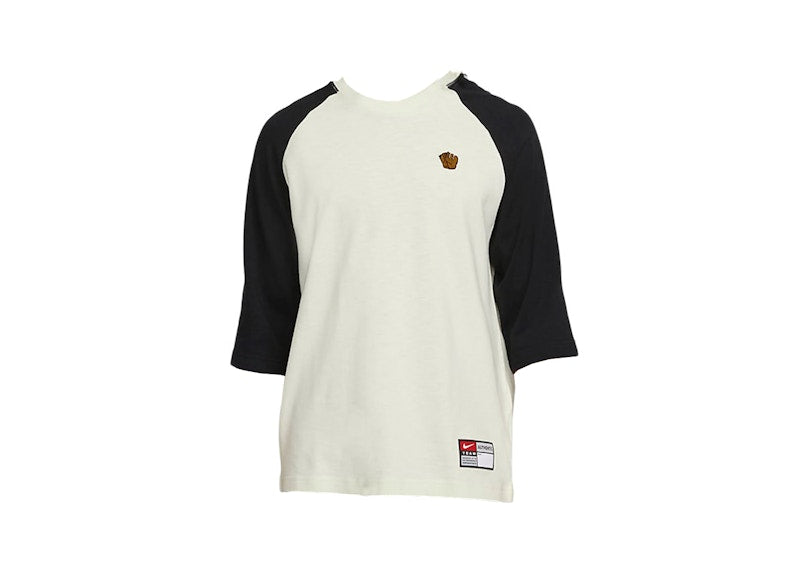 Nike SB x MLB Skate Raglan Mitt Logo T-shirt Coconut Milk/Black