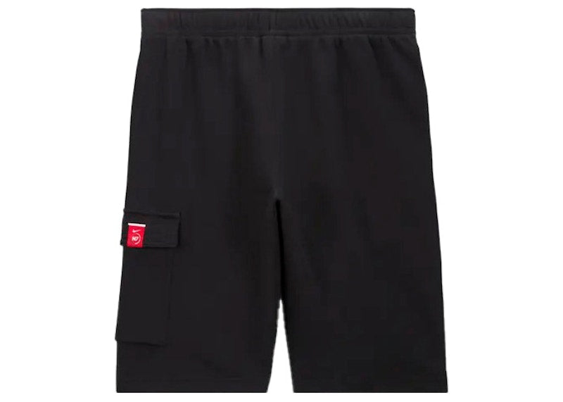 Nike SB x N7 Fleece Cargo Shorts Black/University Red