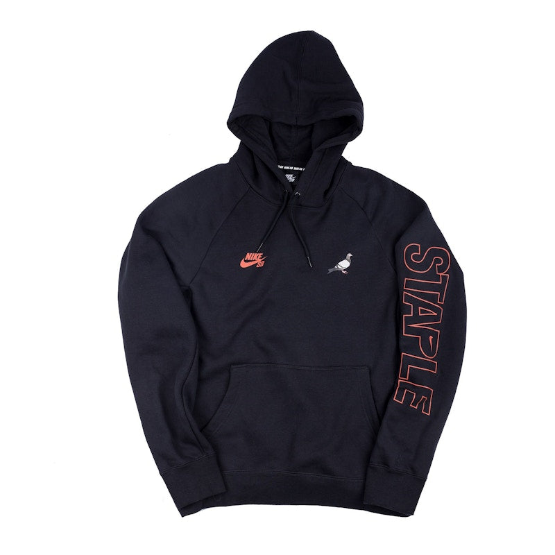 Nike SB x Staple Pigeon Hoodie Black