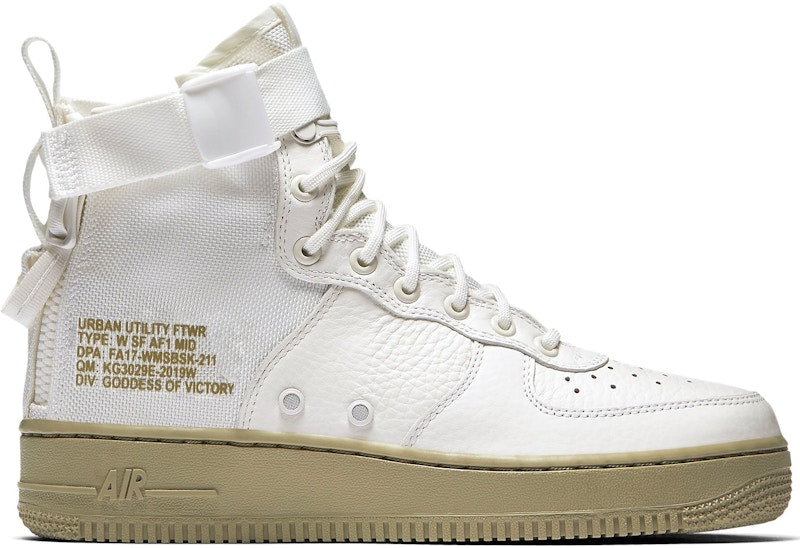 Nike SF Air Force 1 Mid Ivory Olive (Women's)