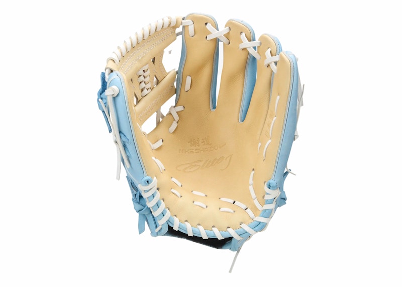Nike SHADO Elite J Series Baseball Fielding Glove (Right-Handed Throw) Light Blue