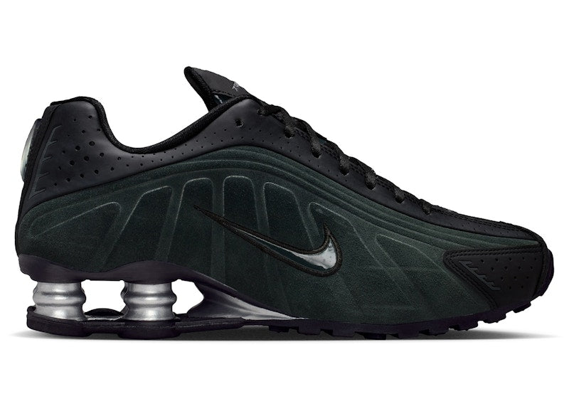 Nike Shox R4 Black Silver Seaweed (Women's)