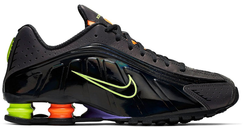 Nike Shox R4 Gel Black Neon
