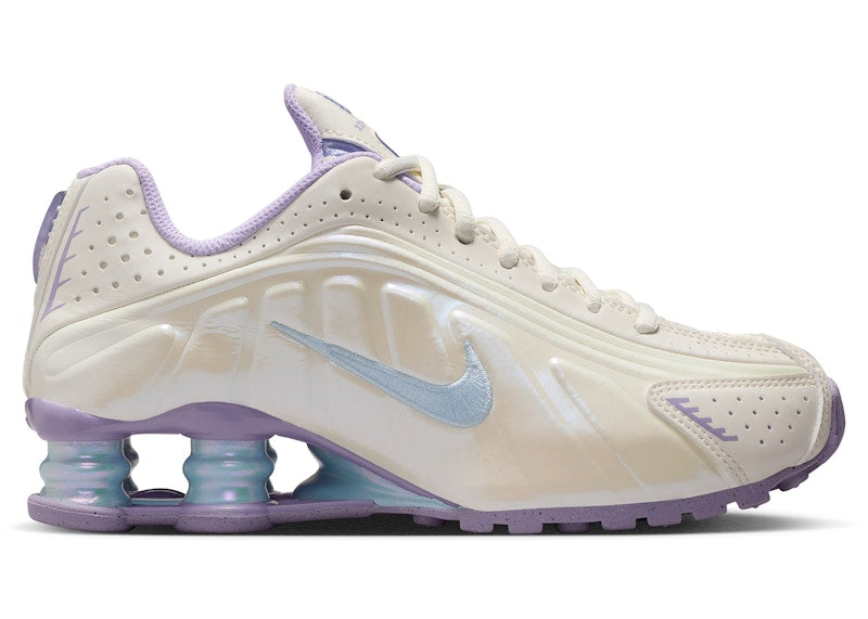 Nike Shox R4 Soft Pearl Hydrangeas (GS)