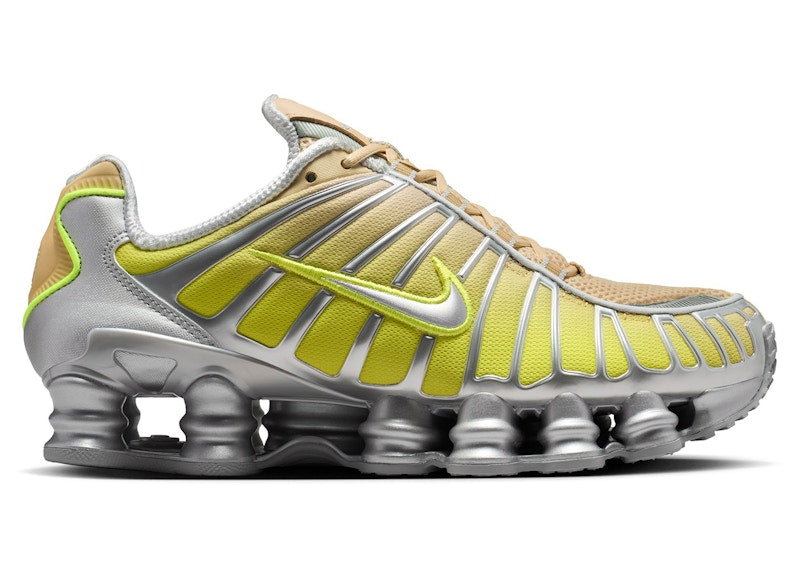 Nike Shox TL Fade Team Gold Metallic Silver (Women's)