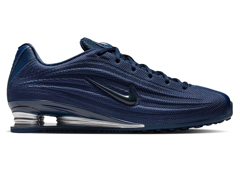 Nike Shox Z Midnight Navy Metallic Silver (Women's)