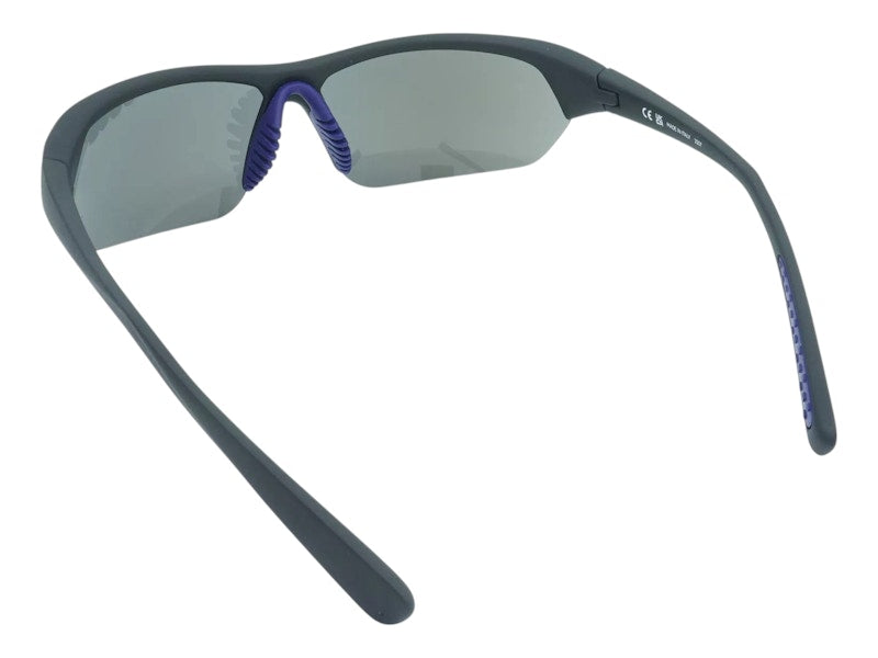 Nike Skylon Ace Wrap Sunglasses Matte Black Grey Blue Mirror Blue (SKYLON-ACE-MI-EV1125-014-6910)