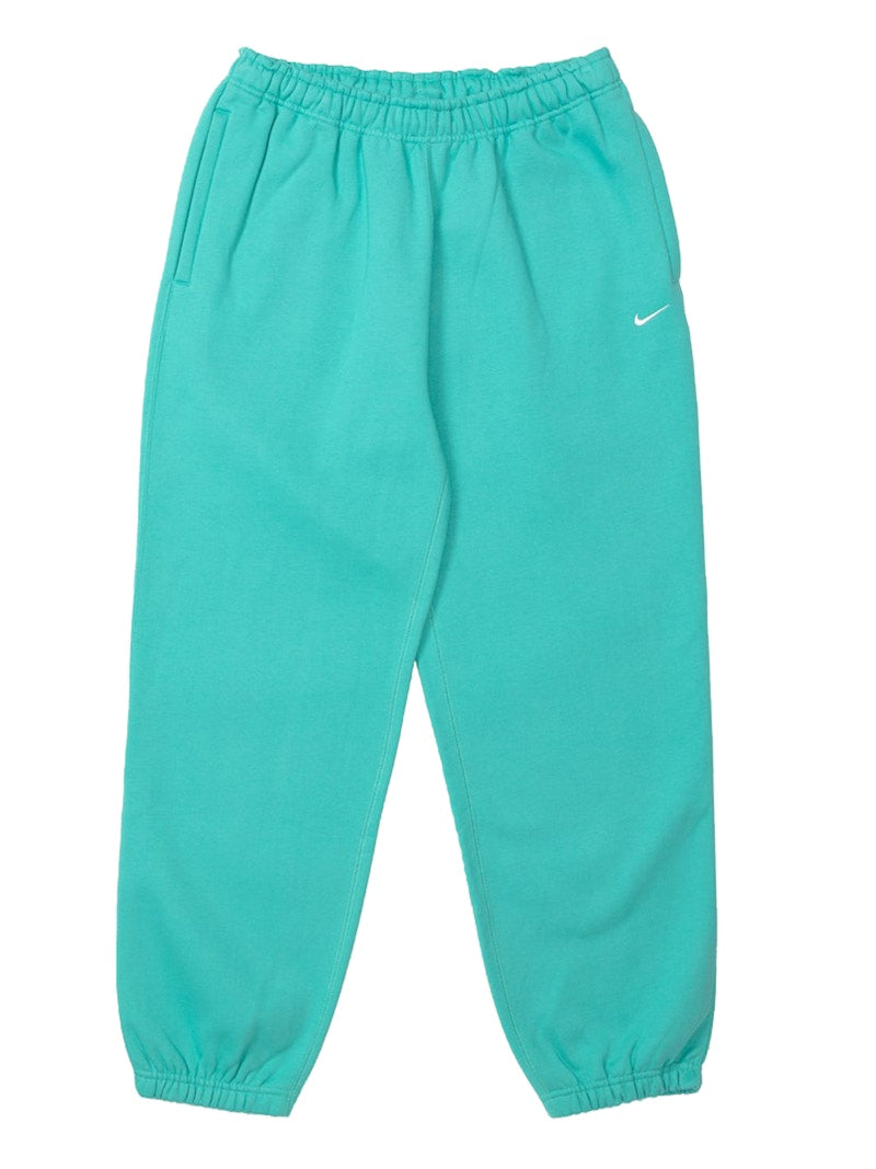 Nike Solo Swoosh Fleece Trousers Washed Teal/White