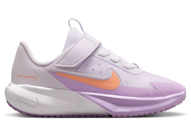 Nike Sonic Fly Barely Grape White Violet Star Apricot Agate (PS)