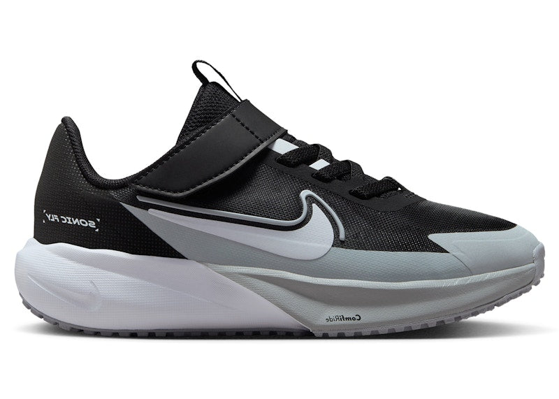 Nike Sonic Fly Black Wolf Grey White (PS)